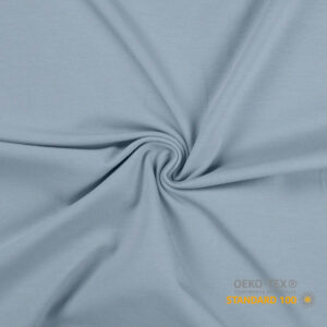 Bomulds jersey – Baby blå