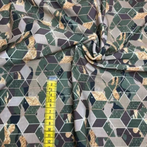 jersey-print 3D kasse Grøn med guld