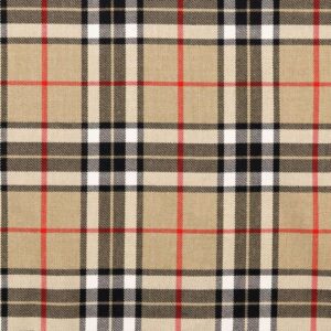 tartan med burberrytern i caramel