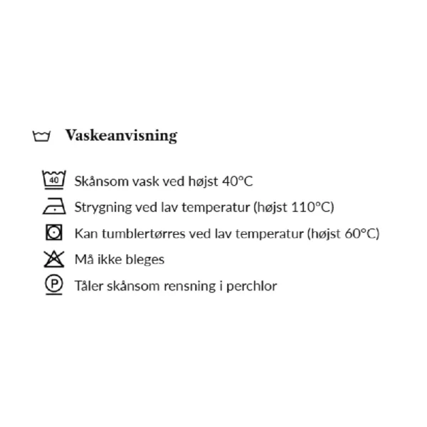 easy care big vaskeanvisning