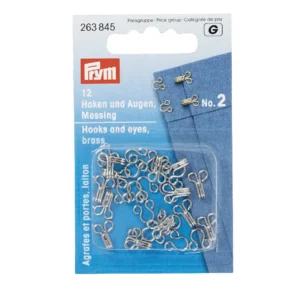 HÆGTER & MALLER FJEDER NR 2 SØLV (12 SÆT) prym 263 845