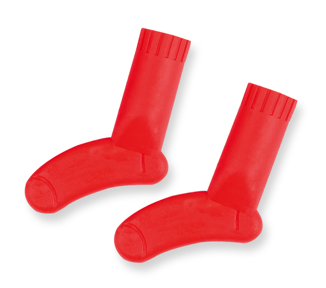 PONY PINDEBESKYTTER SOK RØD 4-7mm