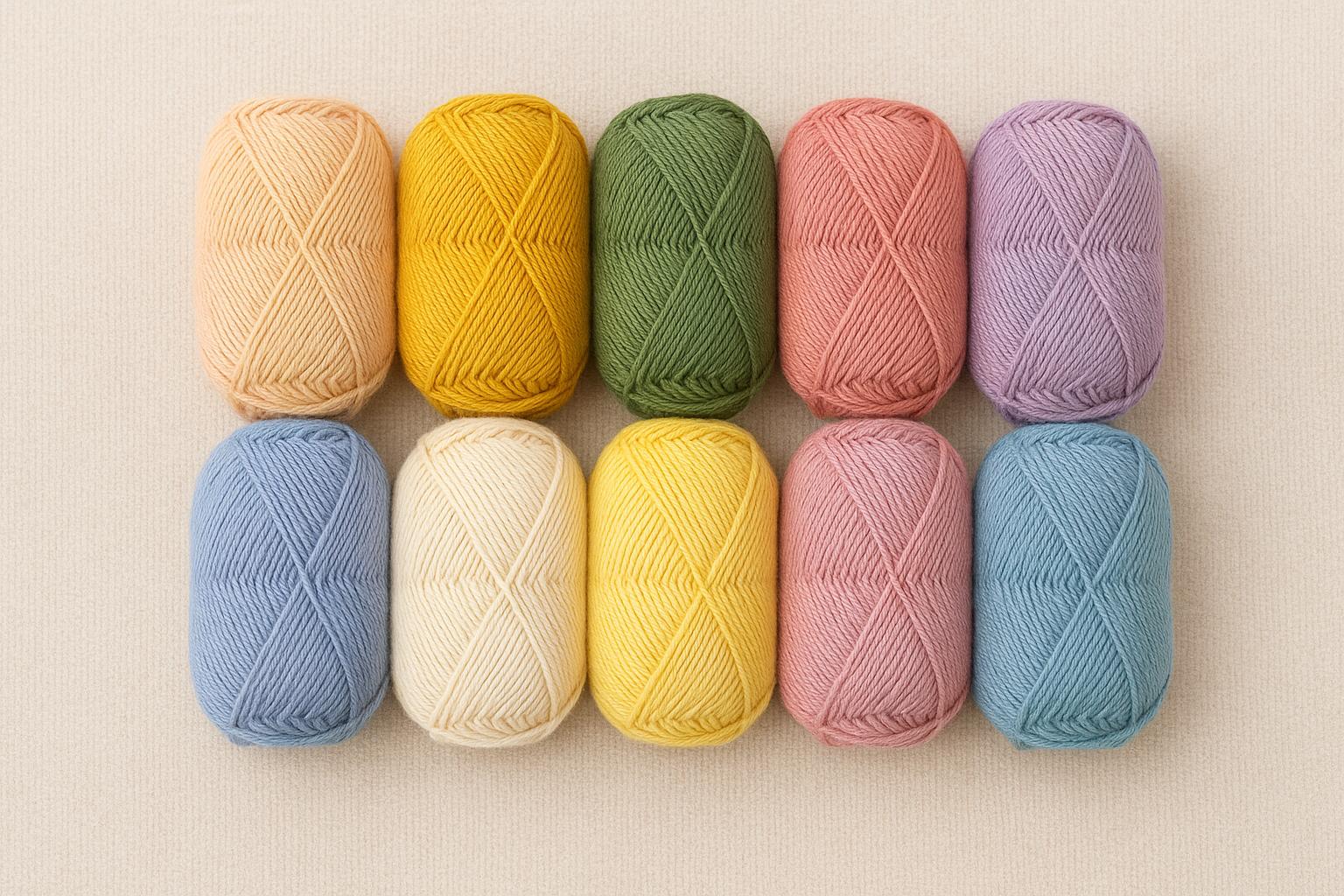 bomuldsgarn 8/4 10 nøgler assorteret