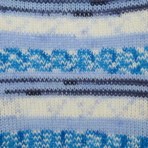 01 blå step by step 1 strik