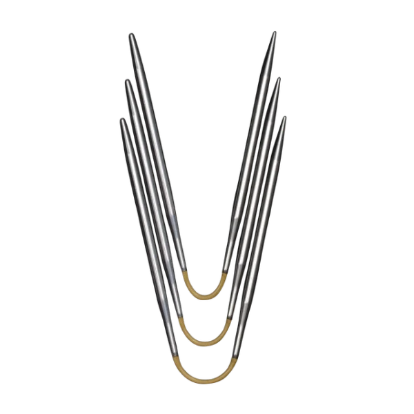 addi crasy trio, addi craSy Trio 21 cm, addi strømpepinde, crasy trio strømpepinde, addi ærmepinde, ærmepinde 21 cm, fleksible strømpepinde, strømpepinde 21 cm, strømpepinde til strømper, pinde til ærmer, strikkepinde til små omkredse, strikke rundt, addi strikkepinde, strømpepinde metal, Søstrene Kronbo